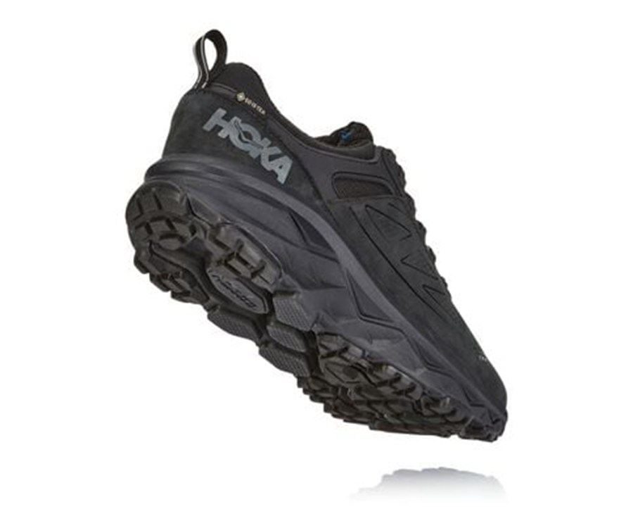 Hoka One One Spor Ayakkabı Erkek Siyah - Challenger Kısa Gore-Tex - QB5216803